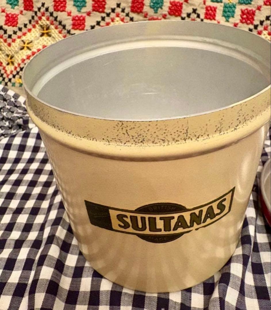 ◇希少人気コレクターズ◇イギリスアンティークgarrison社キャニスター2個