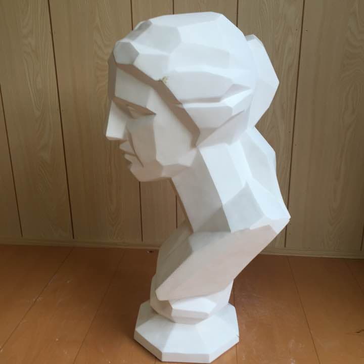 石膏像(ヴィーナス 面取り) K−161 ミロ島ヴィーナス胸像（面取り