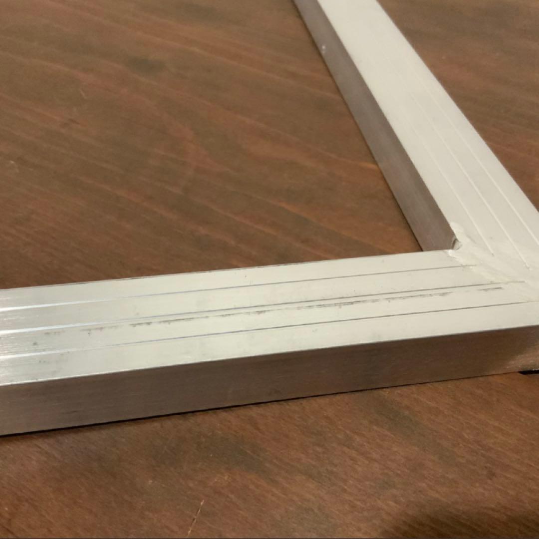 ◆未使用◆シルクスクリーン アルミ枠【50×40㎝】【40×30㎝】各3個セット