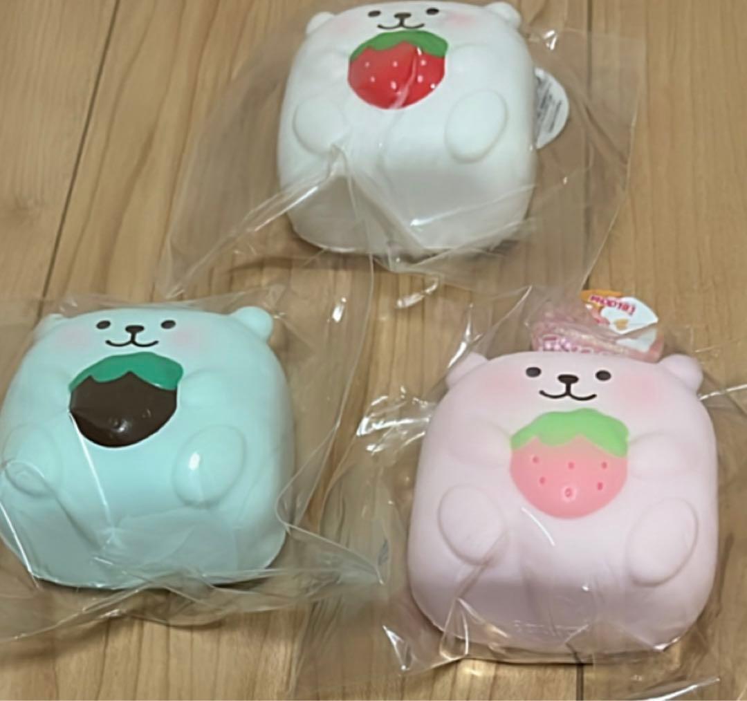 ちぎりパンブルームスクイーズ10種