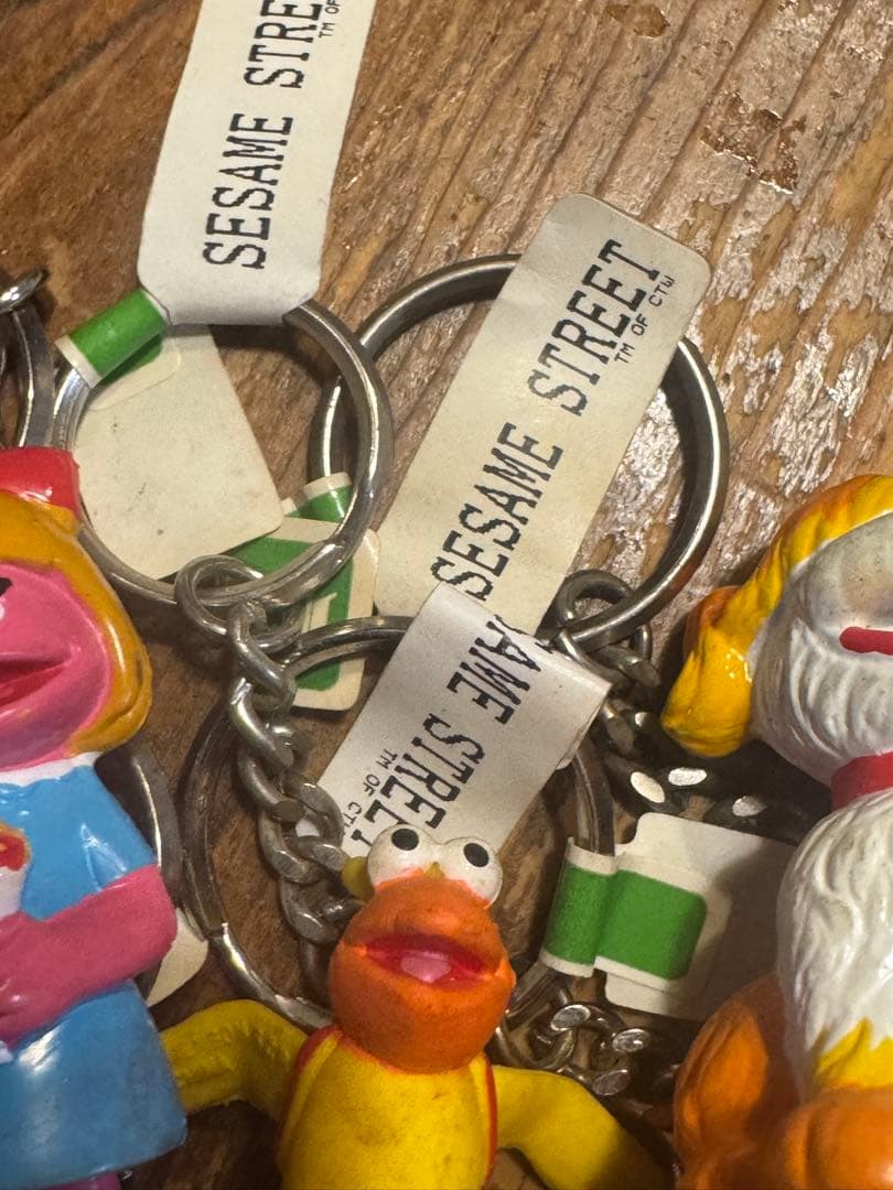 セサミストリート キーホルダー フィギュア 11個セット ヴィンテージ