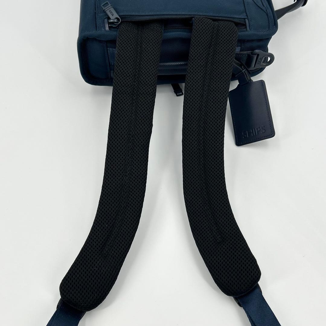 極美品✨トゥミ シップス アルファ3 3way ビジネスバッグ リュック 紺色