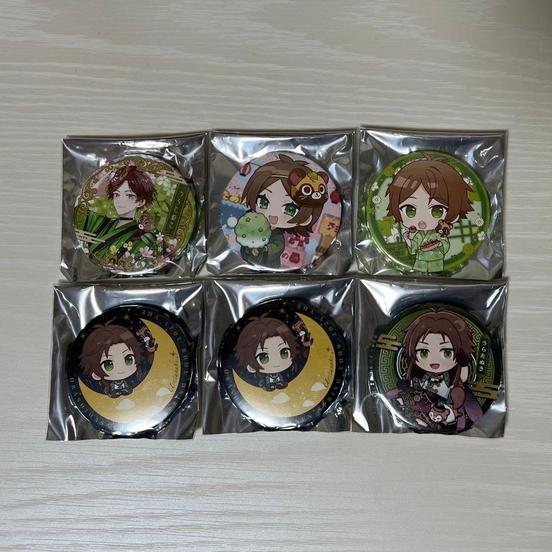 うらたぬき 春ツ 缶バッジ セット - メルカリ