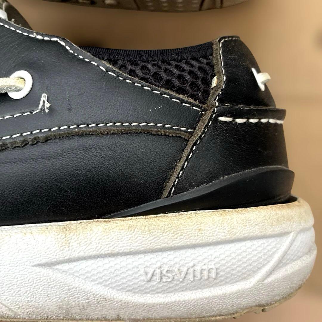visvim ビスビム hockney 9（約27cm）デッキシューズ 黒 - メルカリ