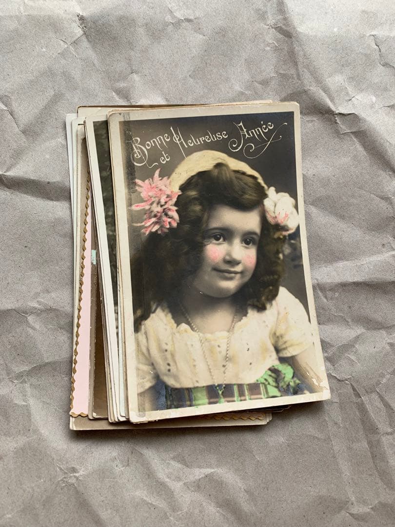 アンティークポストカード　海外紙もの