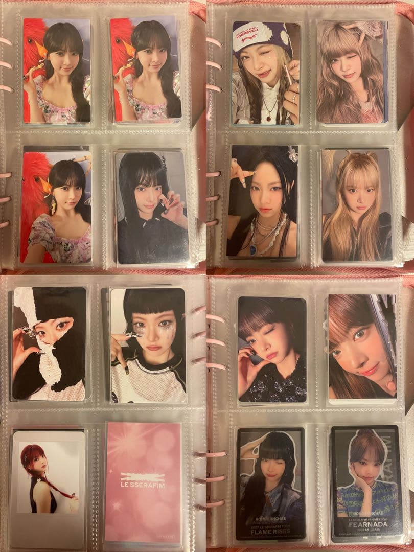 ルセラフィム ウンチェ トレカ うちわ アクスタ マスター バラ売り可最終値下げ