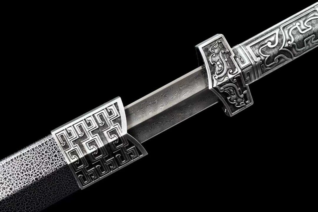 【素影漢剣】古兵器 武具 刀装具 日本刀　模造刀 居合刀 武士道 鑑賞用 美術刀