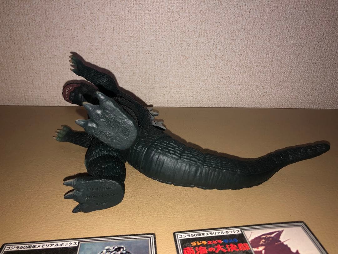 ゴジラ1965 タグカード付き⭐️未展示品⭐️ゴジラ50周年メモリアルボックス版
