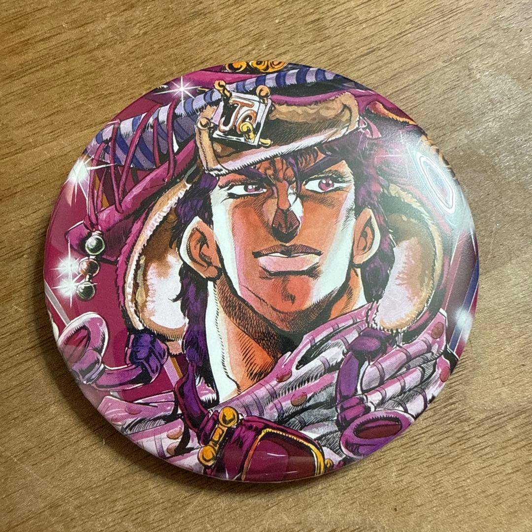 ジョジョの奇妙な冒険 缶バッジ ジャンプ展 ジョセフ ジョジョの奇妙な