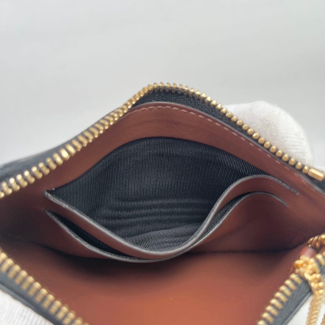 【美品】バーバリー　パース　小銭入れ　キーホルダー　ノバチェック　希少