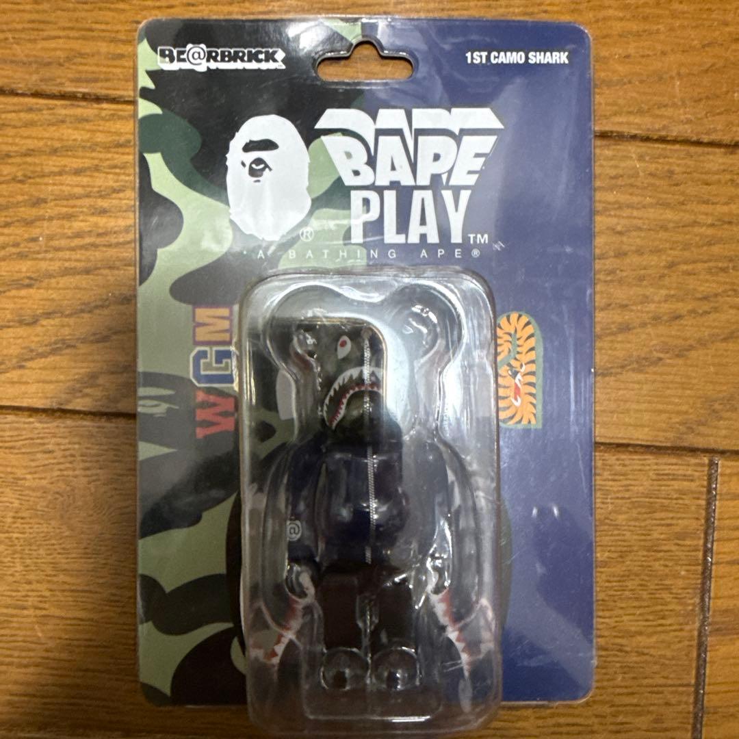 【新品】BAPEPLAY WGM ベアブリック 黒赤紺3点セット