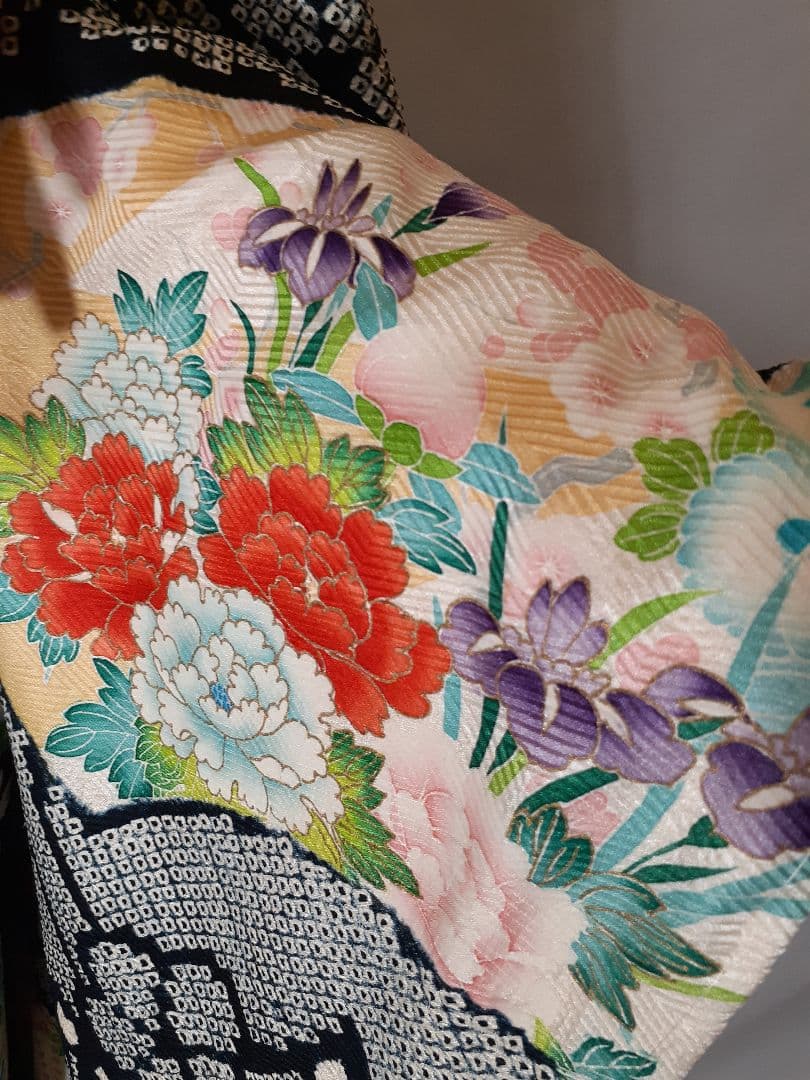 楽天市場】西陣織 着物の通販 未使用近い 美品 袷 正絹 総絞り 訪問 【