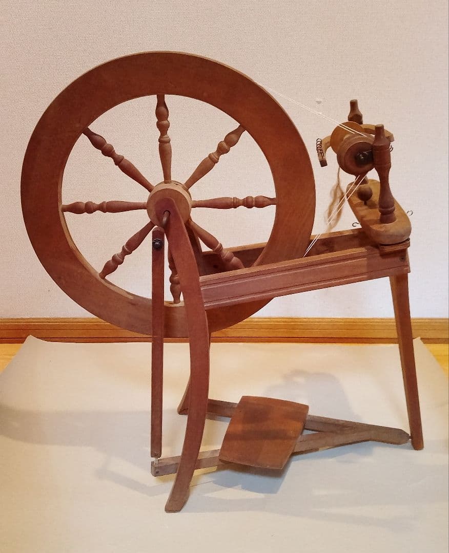 アシュフォード社 トラディショナル（ダブルドライブ）紡毛機 紡ぎ車