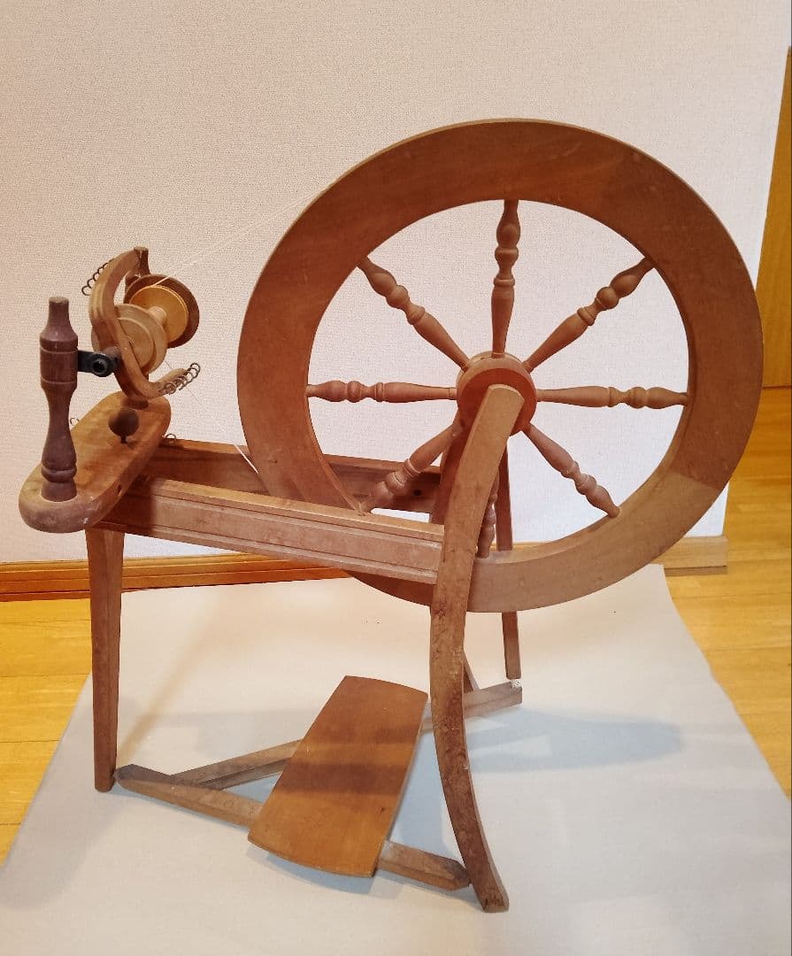 アシュフォード社 トラディショナル（ダブルドライブ）紡毛機 紡ぎ車