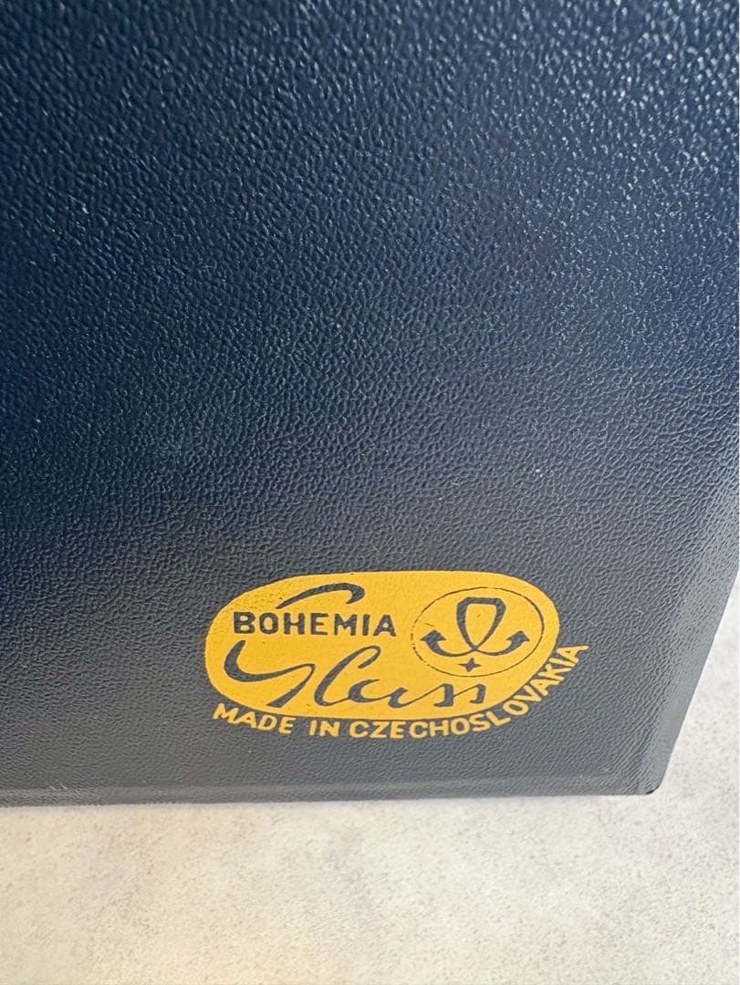 希少】Bohemia Glass ボヘミアガラス ピエロ デキャンタ ケース付