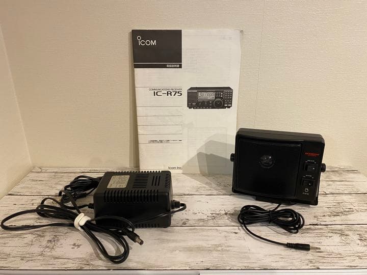 通信型受信機 ICOM ストア IC-R75 美品！ ICOM アイコム IC-R75 通信型