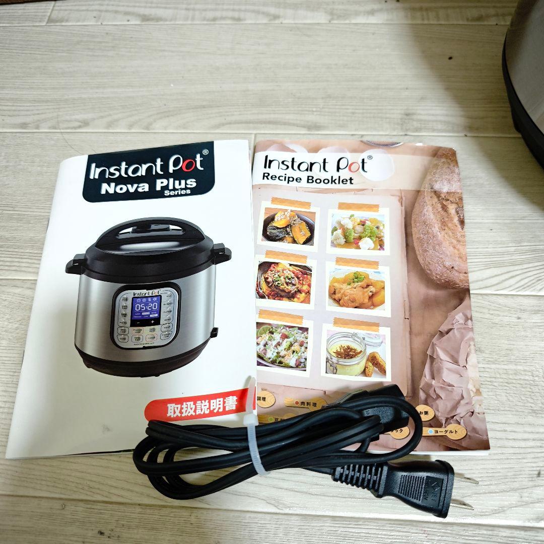 【美品】InstantPot Nova Plus 60 電気圧力鍋 5.7L