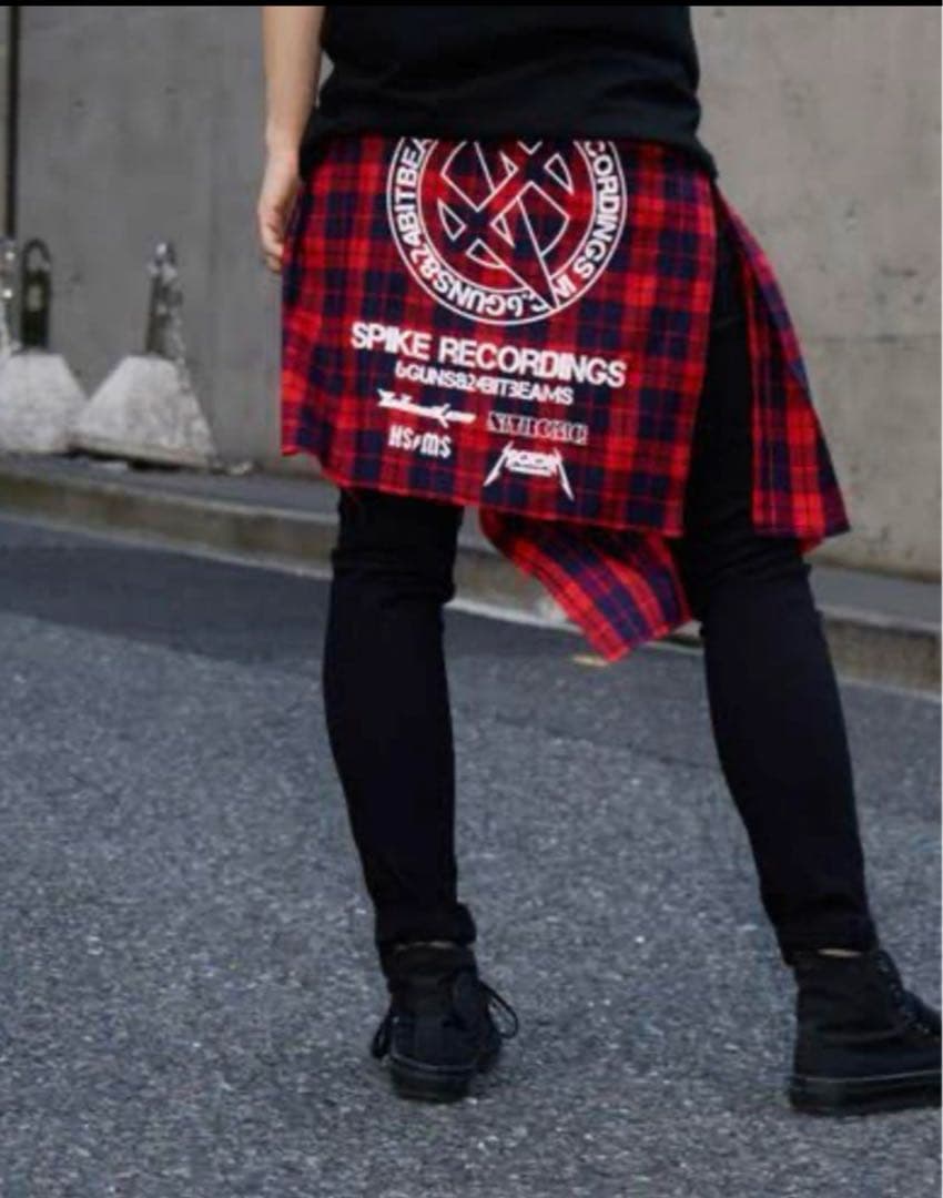 GLAY HISASHI SPIKE RECORDINGS ラップスカート - メルカリ