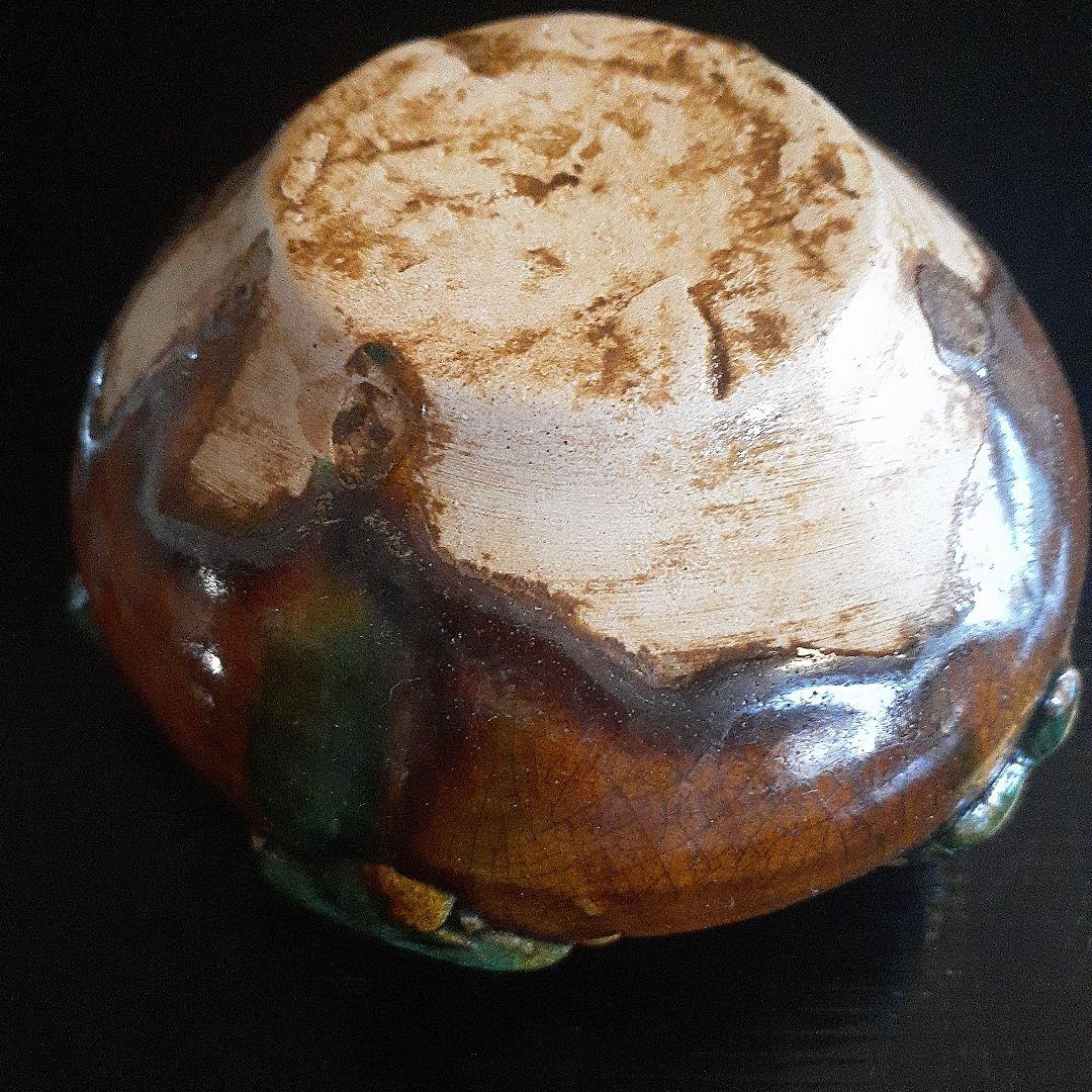 唐三彩蛙形水滴、水盂、水差 書道用 唐三彩蛙形水滴、水差 書道用