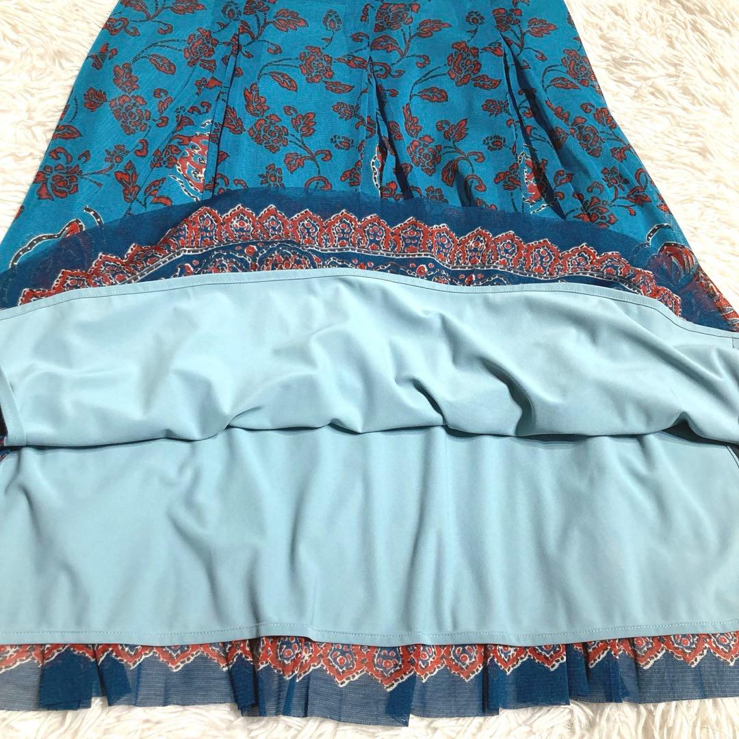 ヴィヴィアンタム VIVIENNE TAM スカート 花 パワーネット