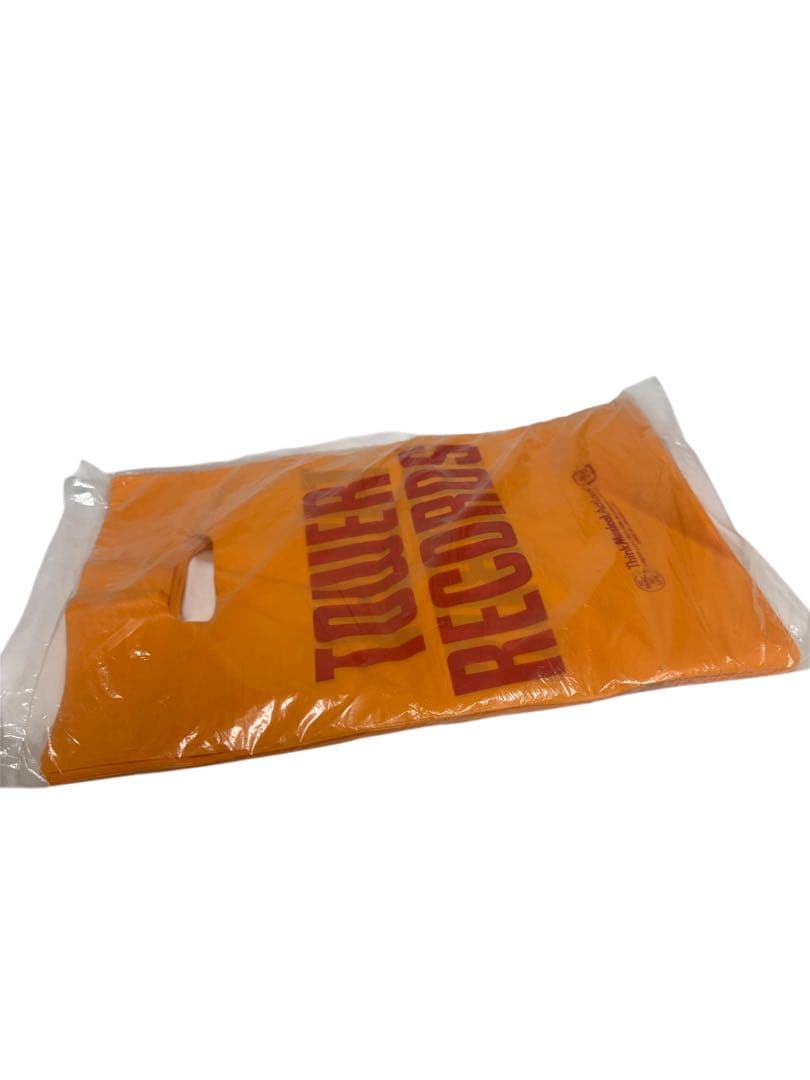 TOWER RECORDS ショッピングバッグ オレンジ 80枚 TOWER RECORDS