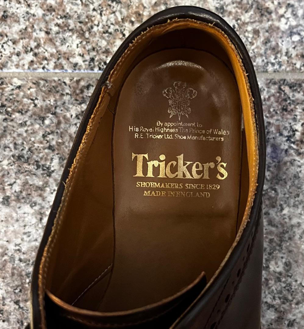 Tricker's トリッカーズ 革靴 ブラウン UK 26.5cm