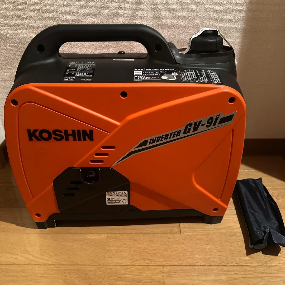 ケ*ン様 koshin インバーター発電機 gv-9i Amazon | 工進(KOSHIN) インバーター 正弦波 発電機 (定格出力0.9kVA