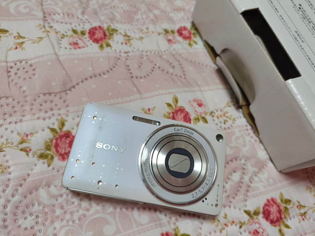 SONY ☆ソニーセイバーショット カメラUSED☆DSC-W350D ホワイト｜SONY