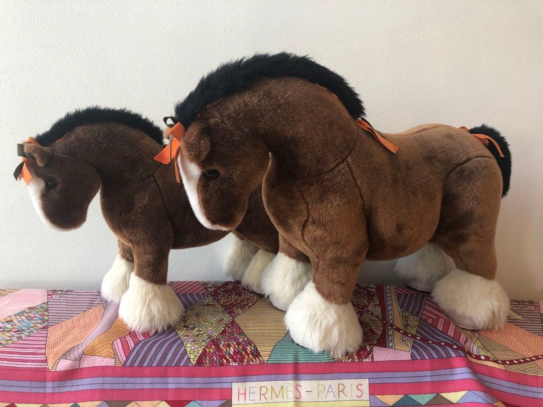 エルメス HERMESエルミーGM Hermy 美品 USED レア エルメス ぬいぐるみ