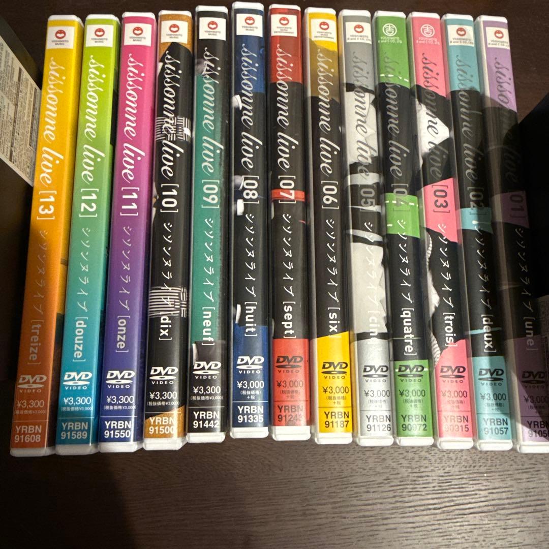 メ*5様 ★シソンヌライブ 1〜13DVDセット★ ☆シソンヌライブ 1〜13DVDセット☆