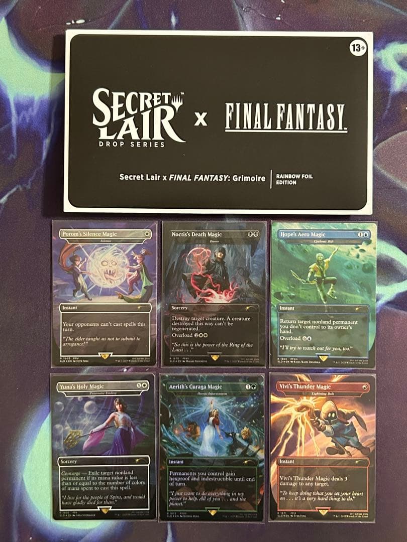 英語FOIL】 MTG Secret Lair x FF: Grimoire Secret Lair x FINAL