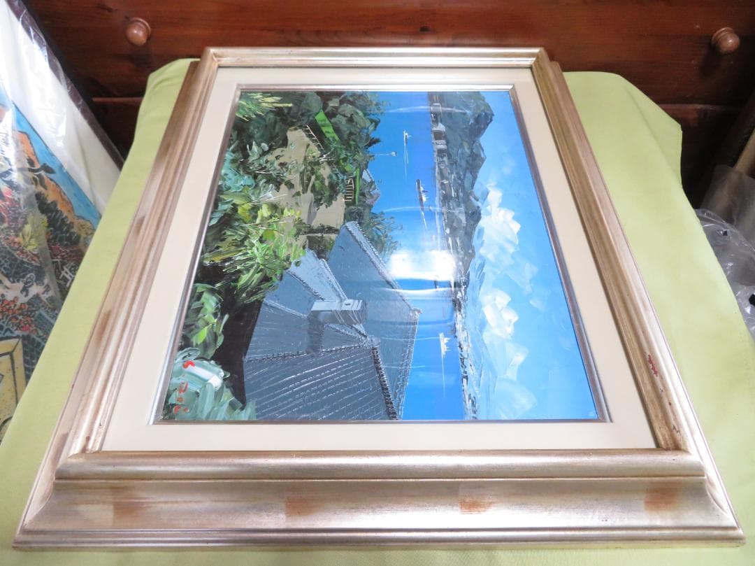 ◆　土井昌平　「グラバー邸」　油彩　F６号　真作保証　◆