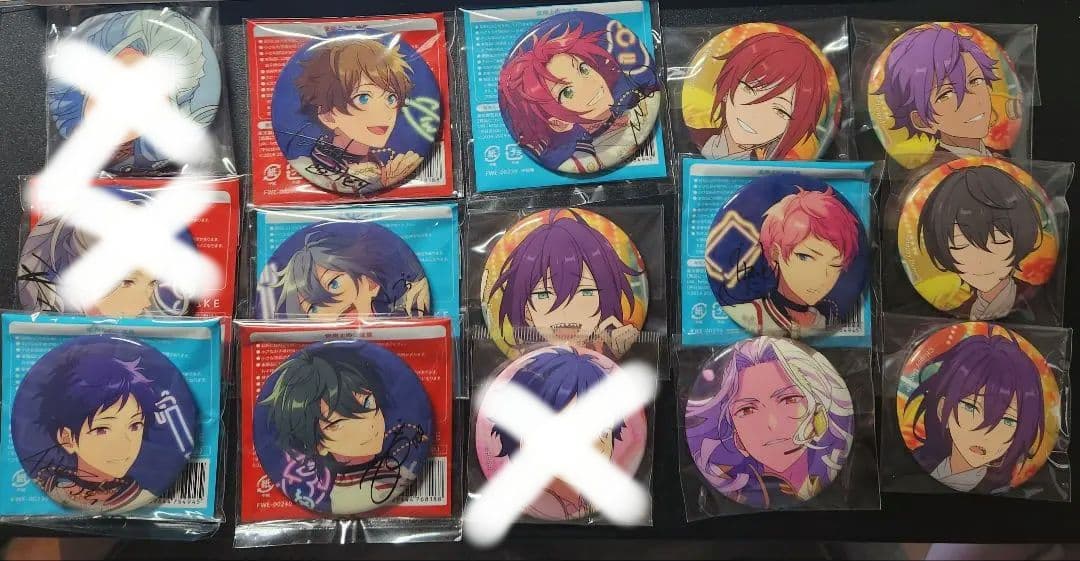あんスタ 氷鷹北斗 缶バッジ 卒業ライブ セット まとめ売り
