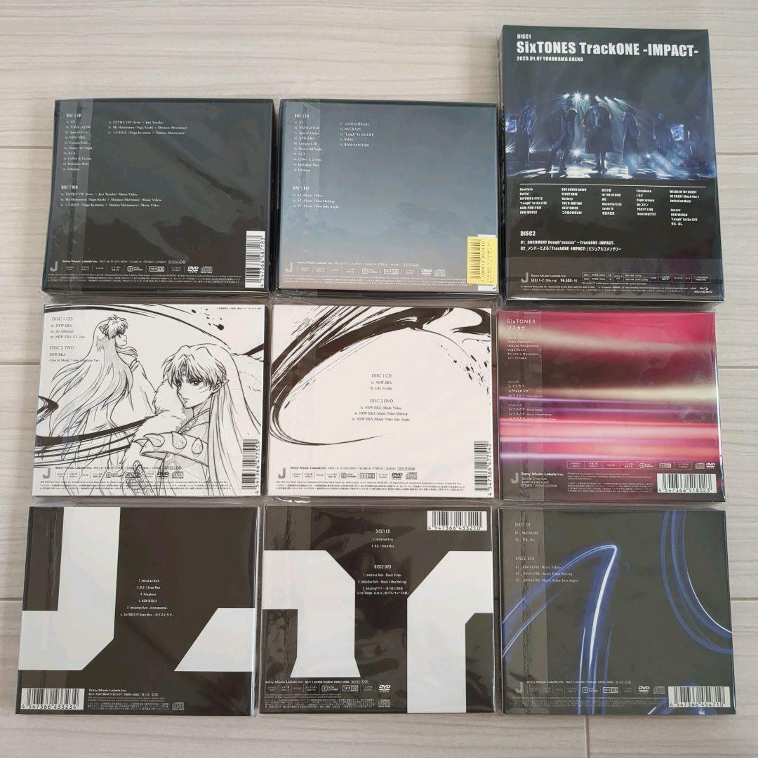 特典付き】SixTONES CD アルバム ライブBlu-ray まとめ売り
