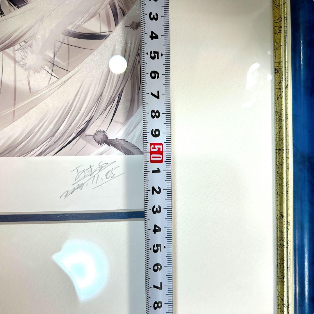 50部限定 銀雲 あきら ちぇりーそふと ダブル 複製原画 美少女 天使