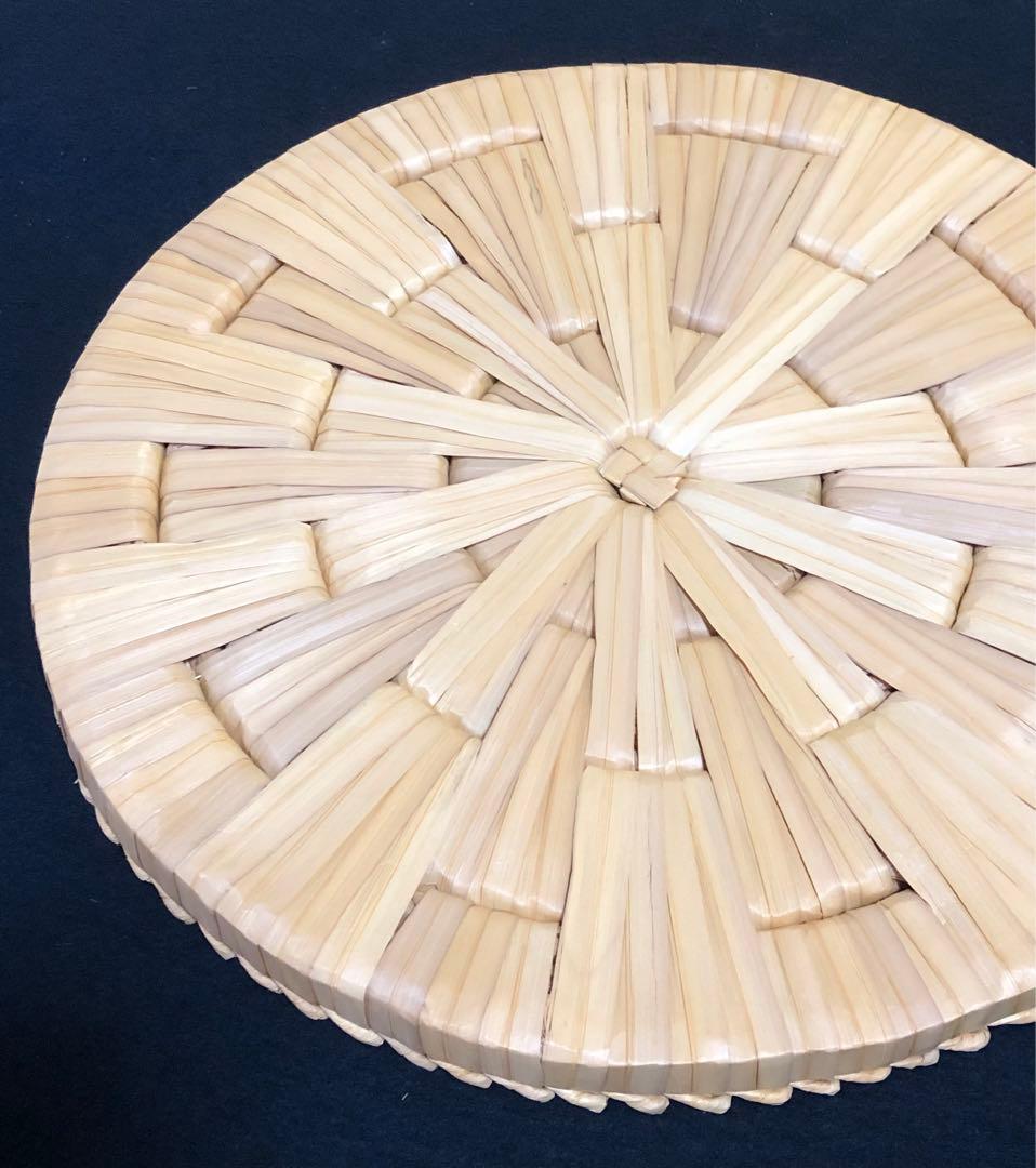 《R》茶道具 露地道具 円座5客 敷物 座布団　260120き5