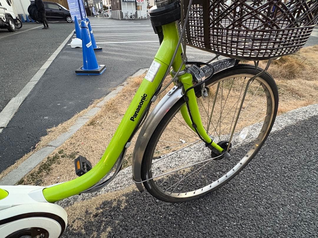 中古 Panasonic電動アシスト自転車 8.9Ah4点灯 大阪 中古Panasonic電動