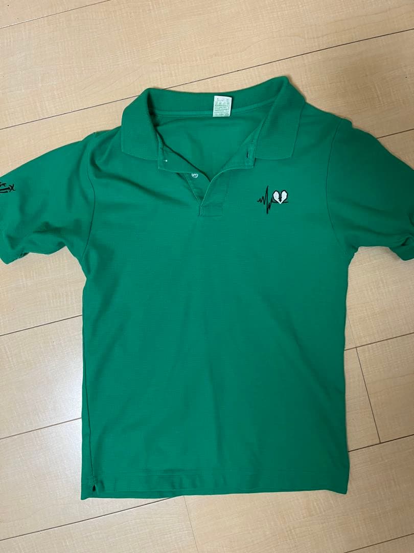 激レア‼️限定品‼️シムSiM MAHモデルウイングポロシャツ メルカリ一点物‼️ 激レア 限定品 シムSiM MAHモデルウイングポロシャツ メルカリ一点物