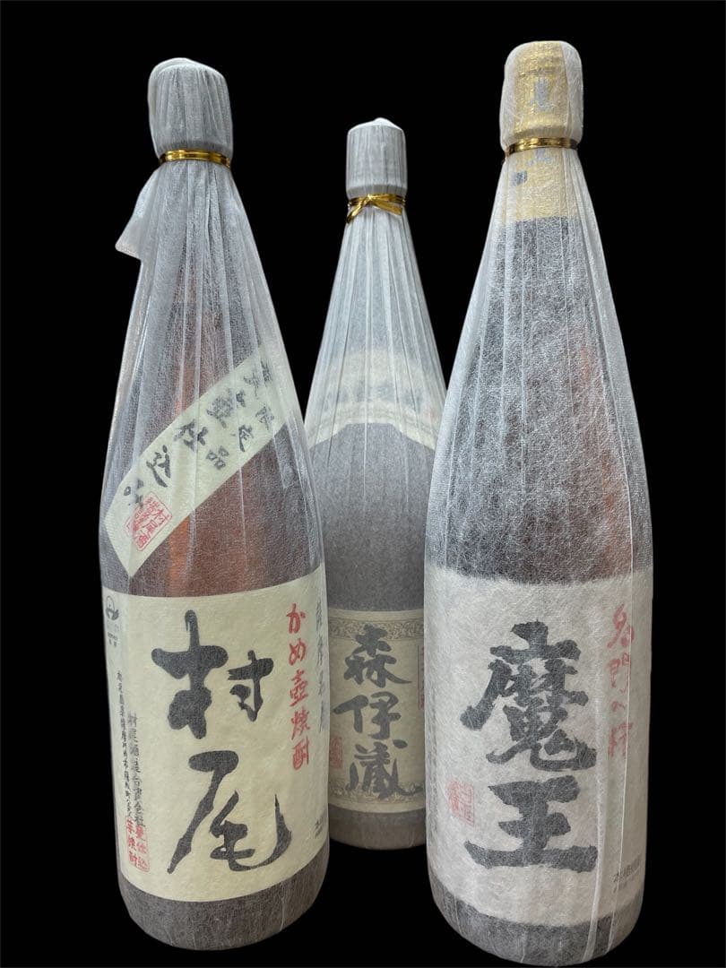 森伊蔵 魔王 村尾 [3M] 1800ml 焼酎3本セット - メルカリ