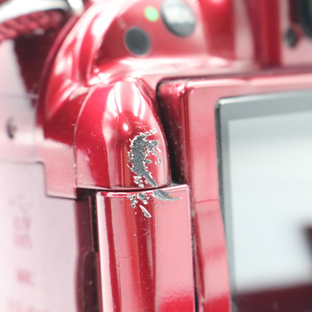 訳アリ特価】Nikon D5200 一眼レフ レンズセット レッド 赤