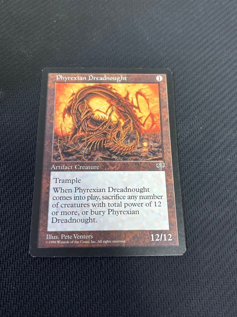 ファイレクシアン・ドレッドノート(B) 状態 MP 英語版 ファイレクシアン・ドレッドノート(B) 状態 MP 英語版 - メルカリ