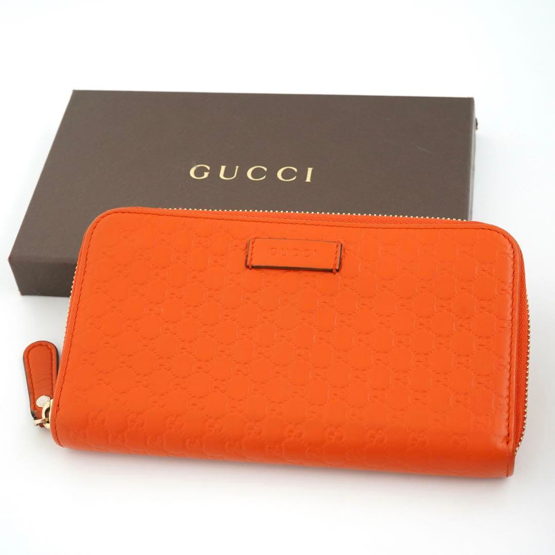 ✨新品未使用・箱保証書GUCCI ミニ財布マイクロGG インターロッキング