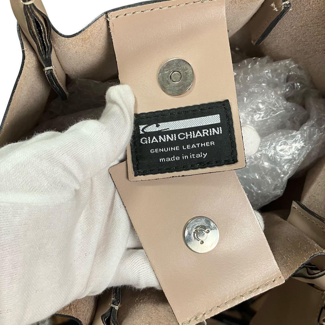 美品 ジャンニキャリーニ TWENTY M トートバッグ 2way トゥエンティ