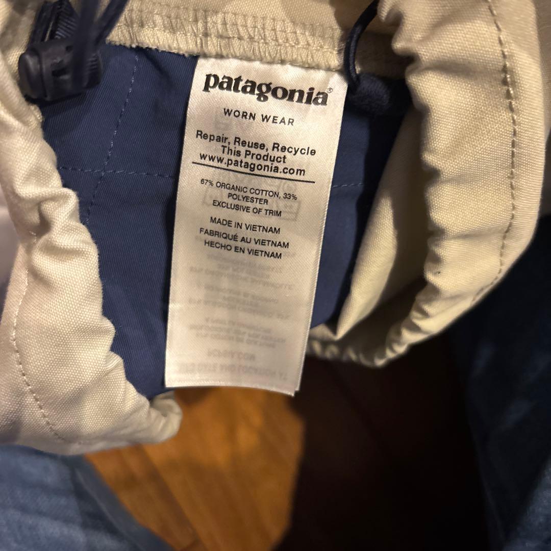 【美品】patagonia アノラックパーカー ベージュ　Sサイズ　SP19