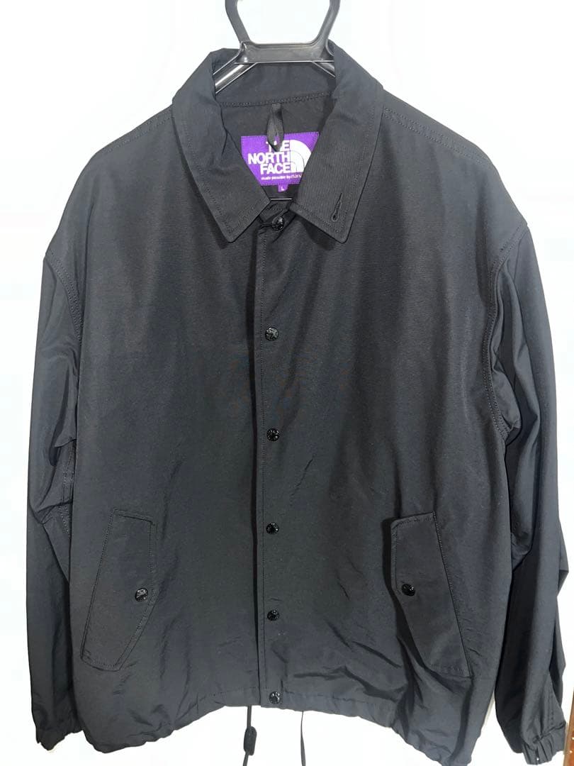 ノースフェイス　パープルレーベル　マウンテンウィンド　コーチジャケット　ブラック