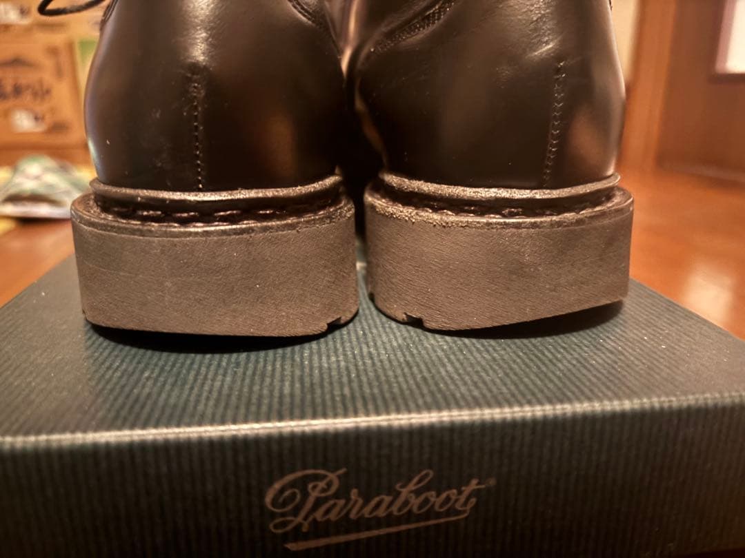 パラブーツ EDIFICE別注 シャンボード　ステッチ黒24.5cm