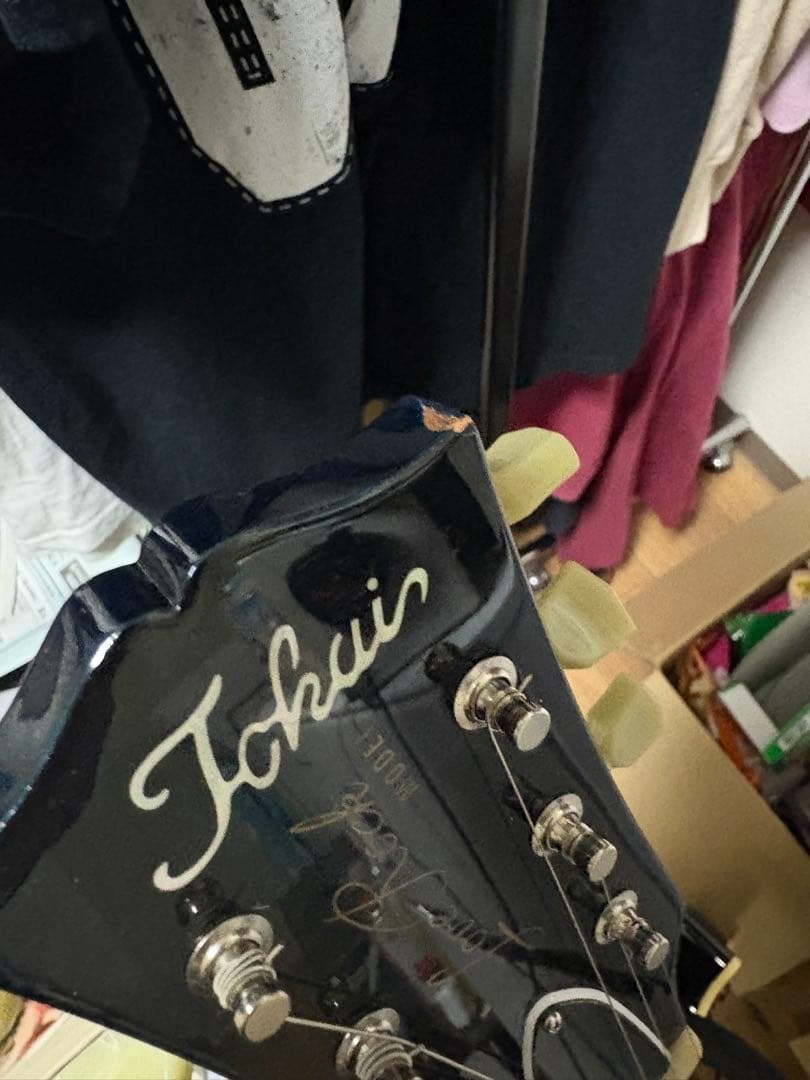 ギター Tokai LS-101Q IB