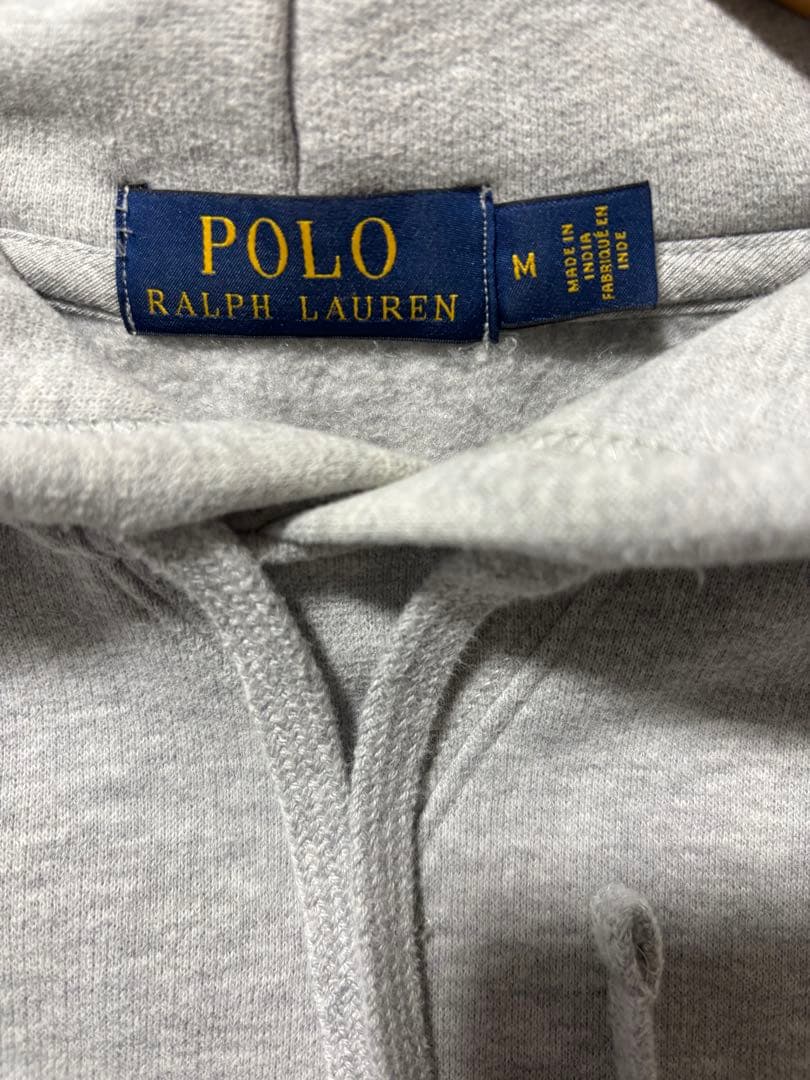 ラルフローレン　パーカー　プルオーバー　グレー