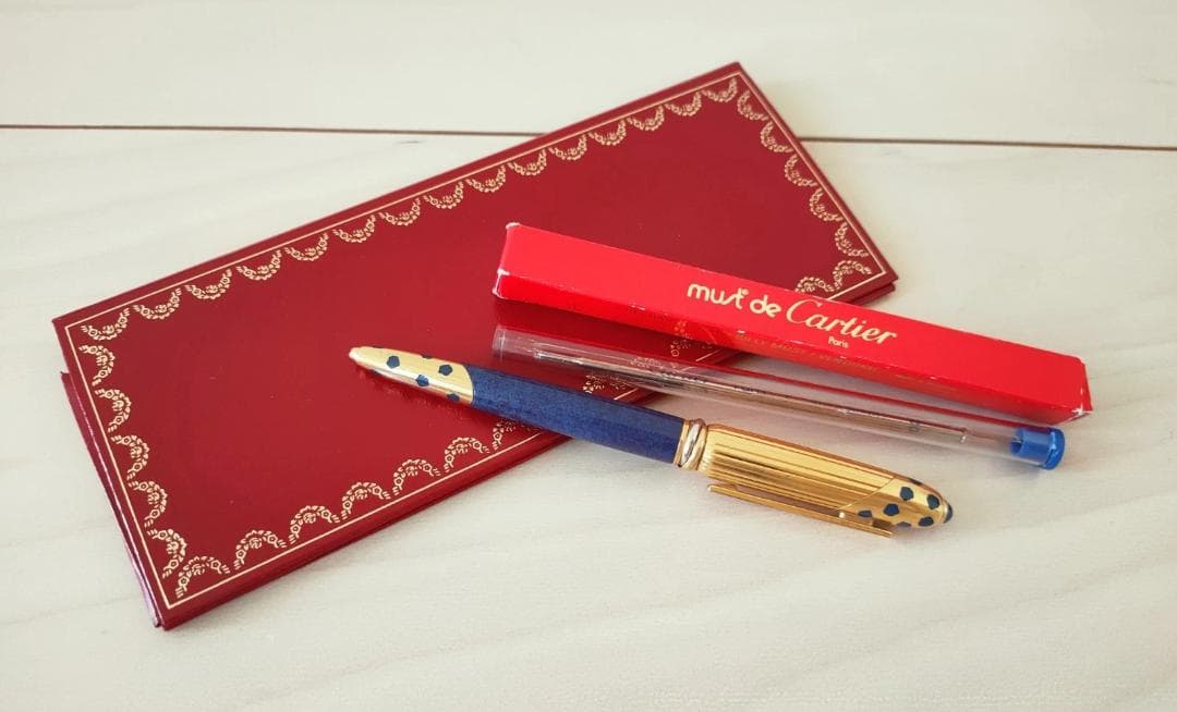カルティエ　パンテール ボールペン　Cartier　新品リフィル付 CROP000273 - パンテール ドゥ カルティエ ペン - 限定製造、シリアル