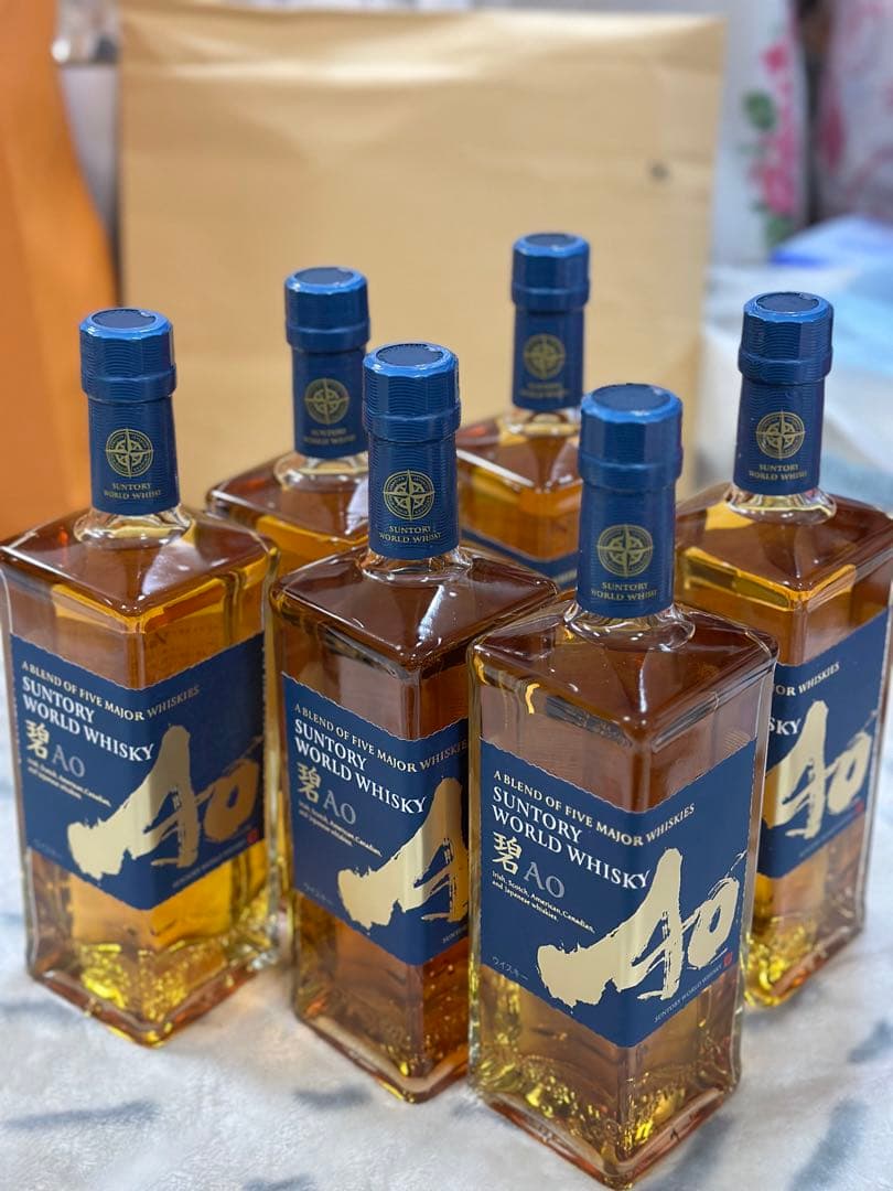 サントリー ワールドウイスキー 碧Ao 700ml 6本あお
